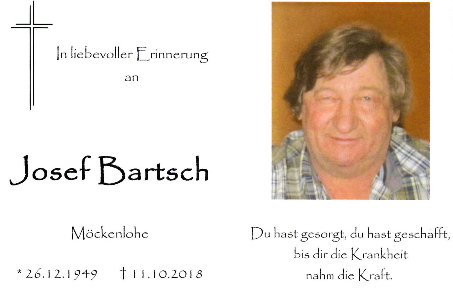 Bartsch Josef