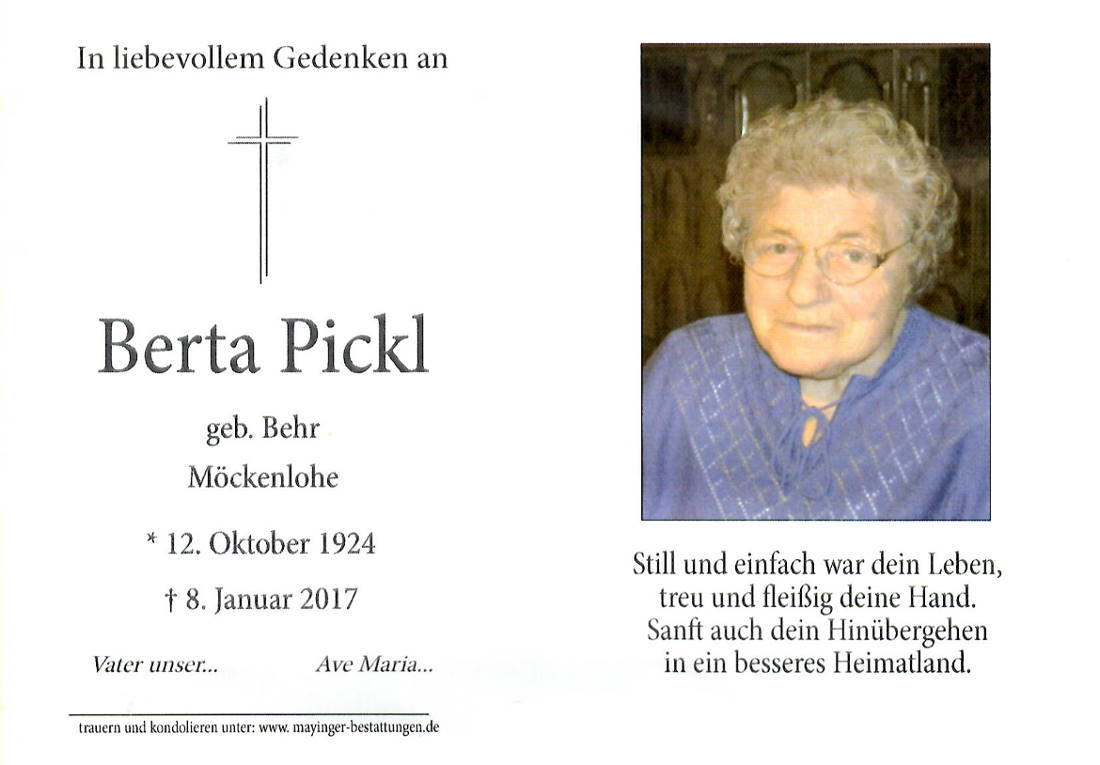 Berta Pickl