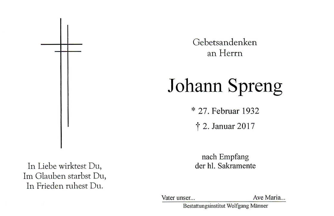 Johann Spreng
