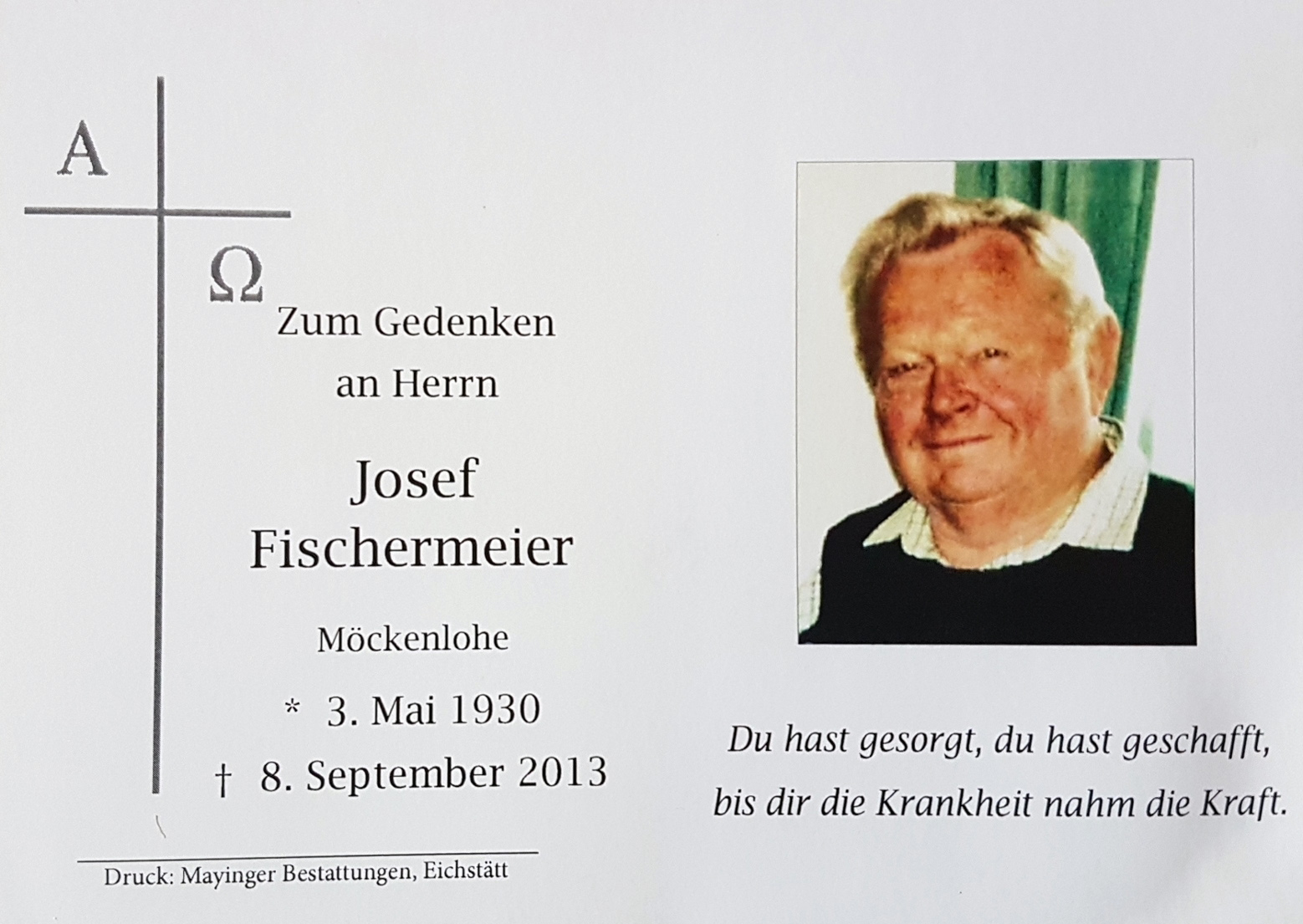 Josef Fischermeier1