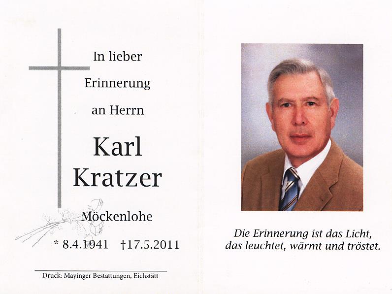 Karl Kratzer