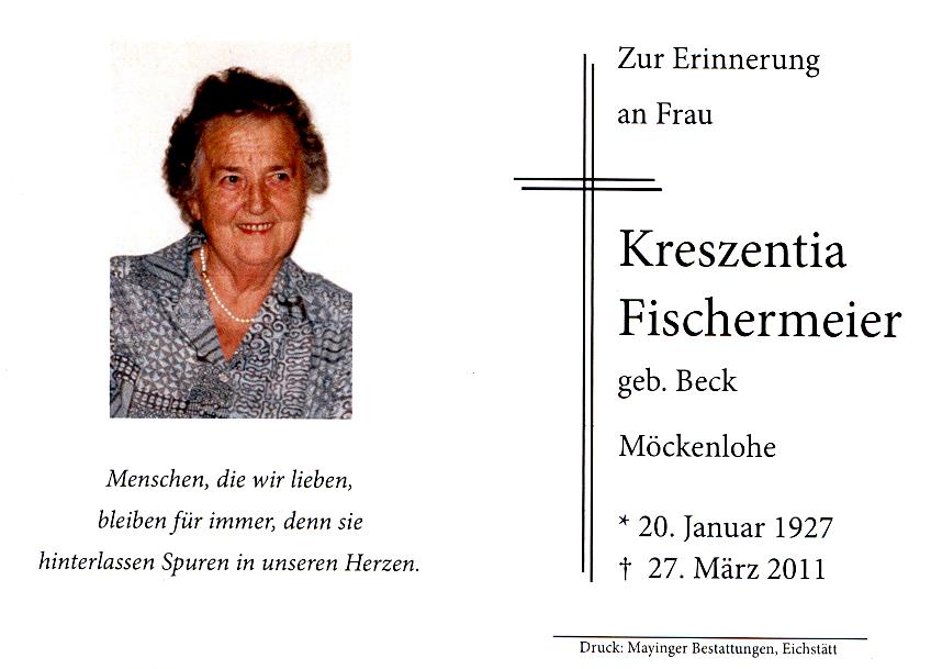 Kreszentia Fischermeier