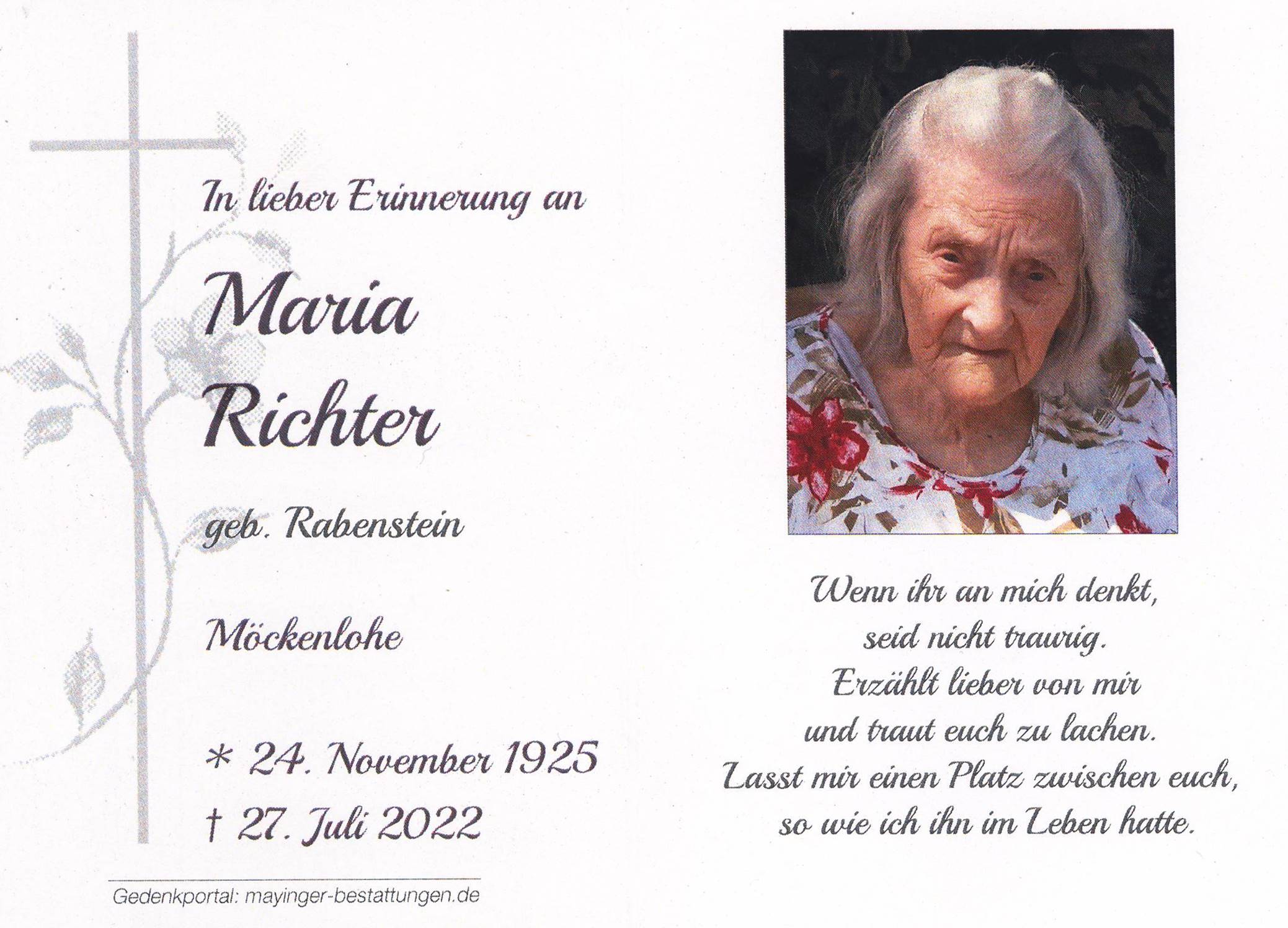 Maria Richter